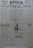 Epoca, Ziar Partidul Conservator, 8 Martie 1935, Hagi Mosco, Filipescu, Format Mare, 4 Pagini