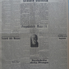 Epoca , ziar al Partidului Conservator , 8 Martie 1935 , Hagi Mosco , Filipescu