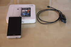 HTC One M7 32 Gb argintiu foto