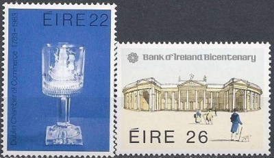 Irlanda 1983 - cat.nr.493-4 neuzat,perfecta stare foto