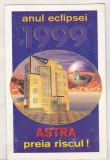 bnk cld Calendar de buzunar - 1999 - Astra SA