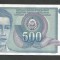 IUGOSLAVIA 500 DINARI 1990 [6] P-106 , XF+