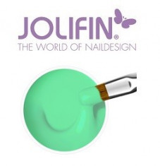 GEL UV JOLIFIN COLORAT FRESH MINT, GEL COLOR VERDE 5 ML foto