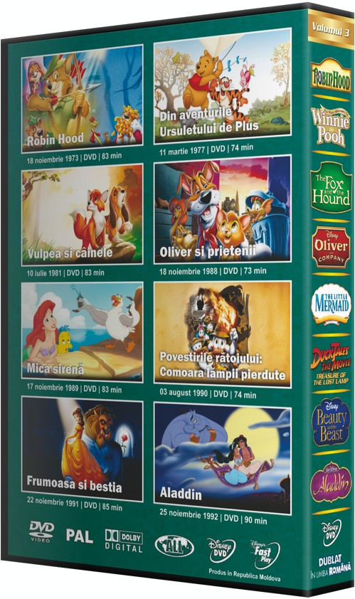 Disney Editie de Colectie vol. 03 - dvd desene animate dublate romana,  disney pictures | Okazii.ro
