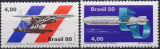 Brazilia 1980 - cat.nr.1425-6 neuzat,perfecta stare, Nestampilat