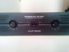 Amplificator Profesional American Audio VLP-1500 1500W. foto