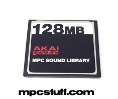 AKAI MPC SOUND LIBRARY 128MB COMPACT FLASH 128MB /compact flash 128mb foto