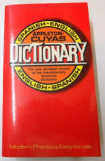 DICTIONAR SPANIOL - ENGLEZ , ENGLEZ - SPANIOL , 1969 foto