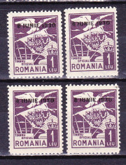Timbre ROMANIA 1930 = VULTUR CU STEAG SUPRATIPAR &amp;quot;8 IUNIE 1930&amp;quot;, MNH foto