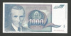 IUGOSLAVIA 1000 1.000 DINARI 1991 [2] P-110 , XF++ a UNC