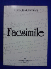 Facsimile / Leon Kalustian / R3S foto