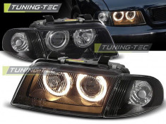 Faruri Angel Eyes pentru Audi A4 B5 Tuning - Tec - STOC-LPAU11 foto