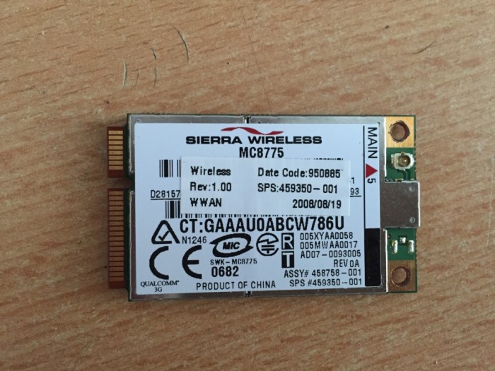 WWAN Hp Compaq 8510p , 8510w , A119