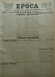 Cumpara ieftin Epoca , ziar al Partidului Conservator , 4 Iunie 1935 , Filipescu , Bratianu
