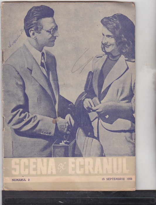 Scena si ecranul nr 2 - 15 septembrie 1956