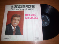 BENONE SINULESCU-LA CASUTA CU PRIDVOR disc vinil vinyl pick-up pickup foto