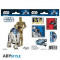 Set Stickers Star Wars 16X11cm R2-D2/C3po