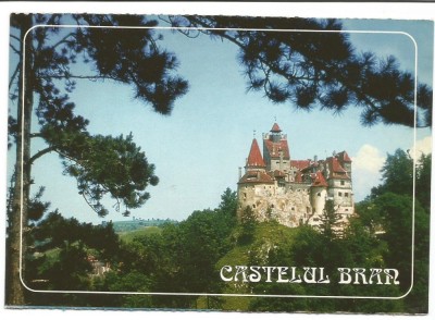 @ carte postala (ilustrata)-CASTELUL BRAN foto