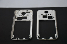 Carcasa rama cromata mijloc Samsung Galaxy S4 I9505 (butoane volum) foto