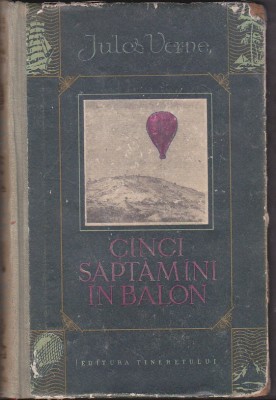 Jules Verne - Cinci saptamani in balon foto