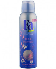 Deodorant spray pentru femei Fa Blue Romance, 150 ml foto