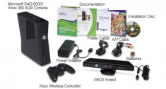 xbox 360 4Gb la cutie + kinect + hdd 250Gb + jocuri/ fifa 16, pes 16, gta 5... foto