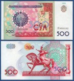 !!! UZBEKISTAN - 500 SUM 1999 - P 81 - UNC