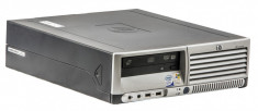 HP DC7700 C2D E6300 1.86 GHz cu Windows 7 Home foto