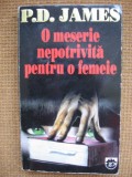 P.D. James - O meserie nepotrivita pentru o femeie, Rao