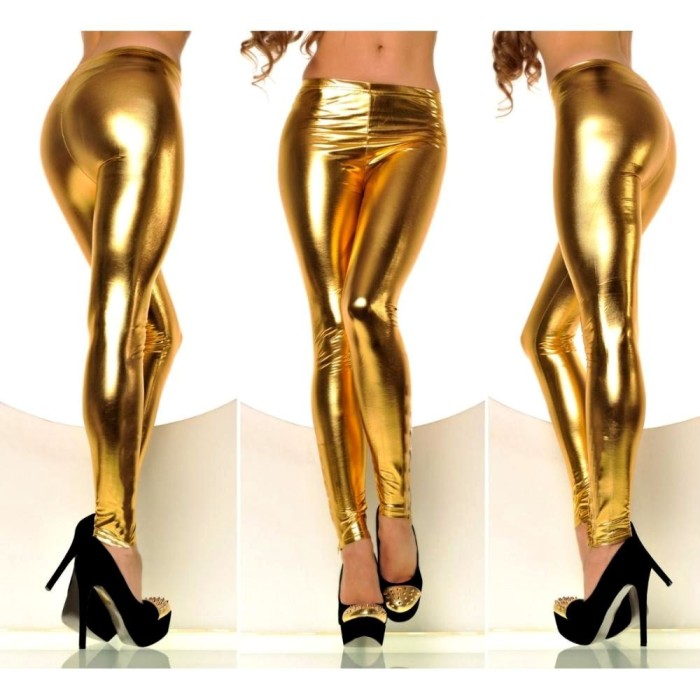 Colanti latex auriu argintiu rosu mov blue metalic luciosi disco club gold