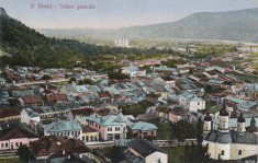 PIATRA NEAMT , VEDERE GENERALA , CIRCULATA 1924 foto