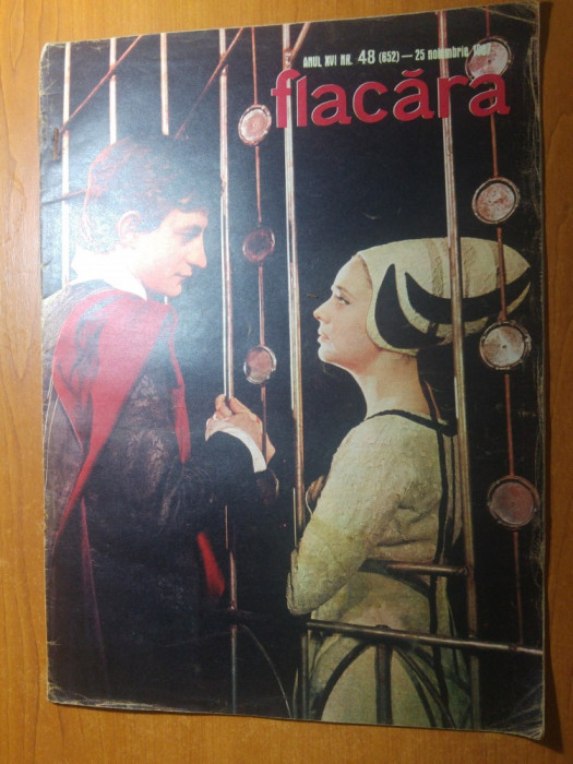 flacara 25 noiembrie 1967-art. regiunea brasov,silvia popovici,caramitru