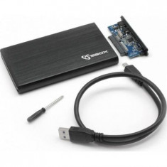 SBOX Enclosure HDD/SSD HDC-2562, 2.5&amp;#039;&amp;#039; USB 3.0, black foto