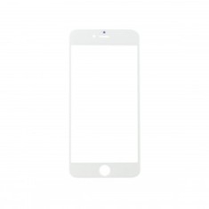 Sticla GEAM iPhone 6S alb/negru calitatea AA