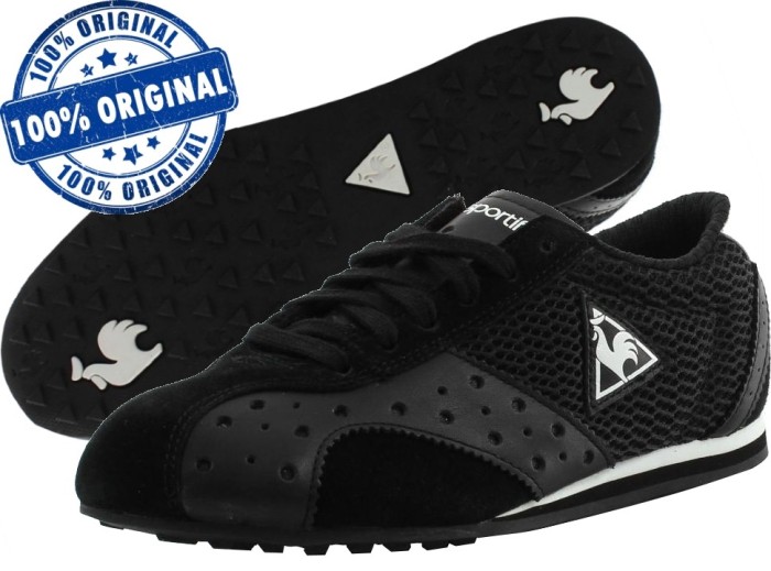 Adidasi dama Le Coq Sportif Romilly Lace - adidasi originali - piele naturala foto mare Adidasi dama Le Coq Sportif Romilly Lace - adidasi originali - piele naturala foto mare