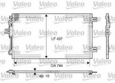 Condensator, climatizare CHRYSLER GRAND VOYAGER IV 2.8 CRD - VALEO 817739 foto