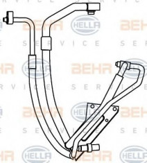 conducta inalta presiune,aer conditionat FORD TRANSIT bus 2.4 DI [RWD] - HELLA 9GS 351 337-591 foto