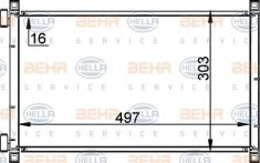 Condensator, climatizare FIAT PUNTO 1.8 16V - HELLA 8FC 351 038-321 foto