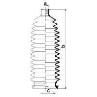 Burduf cauciuc, directie CITROEN C3 I 1.1 i - SPIDAN 83998 foto