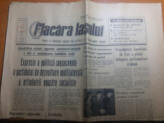 ziarul flacara iasului 13 octombrie 1967-la iasi s-a ianugurat casa casatoriilor foto