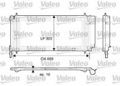 Condensator, climatizare PEUGEOT 407 limuzina 2.0 - VALEO 817740 foto