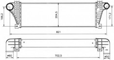 Intercooler, compresor - NRF 30117 foto