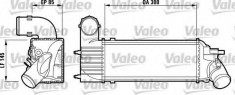 Intercooler, compresor PEUGEOT 607 limuzina 2.2 HDI - VALEO 817437 foto