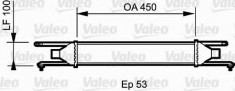 Intercooler, compresor FIAT PUNTO 1.3 D Multijet - VALEO 818823 foto