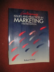 Contemporary Issues and Practices in Marketing - Robert F.Hoel