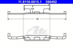 Arc, etrier frana BMW 3 limuzina 316 - ATE 11.8116-0015.1 foto