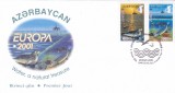 Fauna FDC CEPT foca ,sturion ,Azerbaijan.
