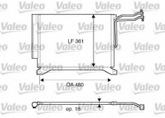 Condensator, climatizare MINI MINI One D - VALEO 817837 foto