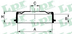 Tambur frana VAUXHALL ASTRA Mk IV hatchback 1.6 - LPR 7D0137 foto