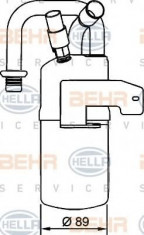 uscator,aer conditionat FORD IKON V 1.4 16V - HELLA 8FT 351 335-011 foto